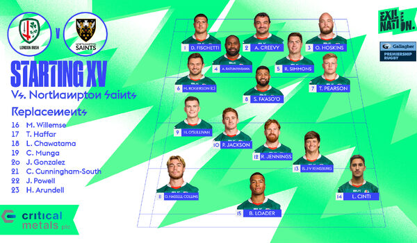 Irish name side for St Patrick’s Party clash